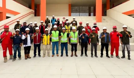 Bupati Nagan Raya TRK Tinjau Progres Pembangunan Sekolah Rakyat, Target Agustus Rampung 100 Persen