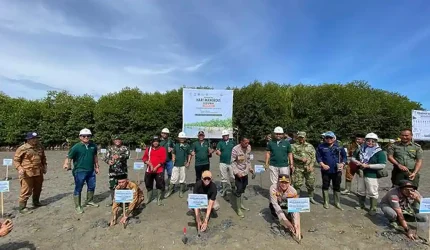 Perkebunan Lembah Bhakti & Forkopimda Aceh Singkil Tanam 3.000 Mangrove, Perkuat Ekosistem Pesisir