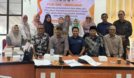 Tim USK Edukasi Pasien Diabetes Pascabencana di Pidie Jaya, Tekankan Pentingnya Kepatuhan Terapi