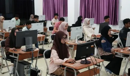 7.500 Mahasiswa Baru USK Ikuti Pemetaan Kompetensi Bahasa Inggris Berbasis E-Learning