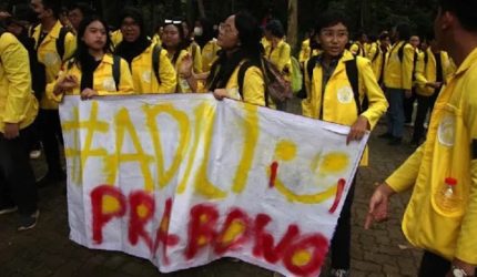 BEM UI Sebut Prabowo Ingin Jadi Penguasa Seperti Soeharto