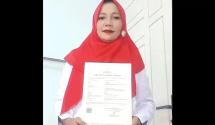 Buku Inovasi Tenaga Kesehatan Lorong Kepala Puskesmas Banda Sakti Lhokseumawe Raih Hak Cipta