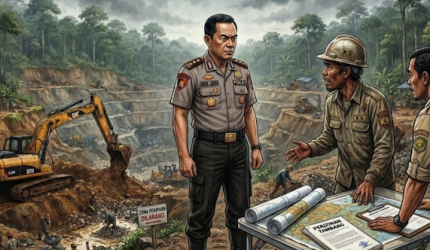 Dugaan Penipuan Tambang Emas Rp58,5 Miliar, Investor Malaysia Laporkan Oknum Polisi