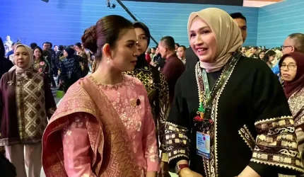 Hadiri Karya Kreatif Indonesia, Kak Na Ajak UMKM Aceh Berdaya Bersama
