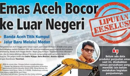 Hentikan Penjarahan Emas Aceh