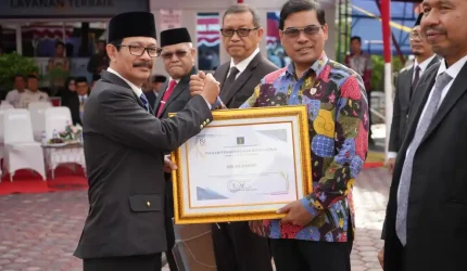 Kemenkum RI Ganjar UIN Ar-Raniry Penghargaan atas Penguatan Kekayaan Intelektual