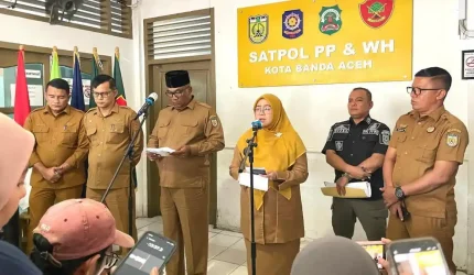 Kepala Inspektorat Banda Aceh Diberhentikan Sementara, usai Jadi Tersangka Hubungan Sesama Jenis