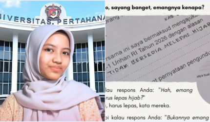 Kisah Asma Wafa Andina, calon taruna FK Unhan yang memilih mundur karena diminta melepas hijab