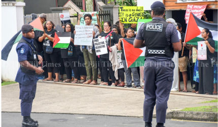 Pengamanan Kedubes Israel di Fiji