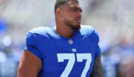 NY Giants memperdagangkan Daniel Faalele ke Jacksonville Jaguars