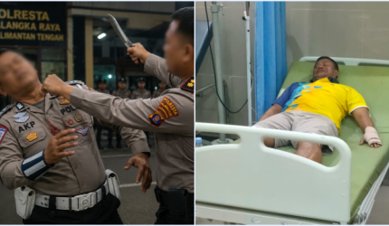 Nasib Polisi yang menganiaya polisi karena tak terima anaknya ditilang, dicopot dari Kanit Reskrim