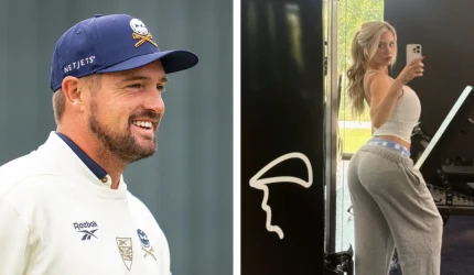 Pacar Bryson DeChambeau terlihat di dalam gym rumahnya saat rumor kencan semakin meningkat