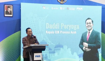 Pembiayaan PNM di Aceh Capai Rp1,03 Triliun, OJK Tekankan Pendampingan UMKM