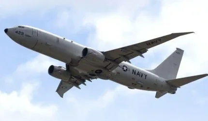Pesawat P-8A AS Lintasi Selat Taiwan, Beijing Pakai Mode Siaga Penuh