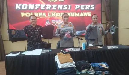 Polisi Ringkus Empat Tersangka Kasus Pencurian Pakaian di Gudang Astro