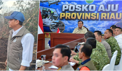 Prabowo Pimpin Rapat Tangani Karhutla, Menteri Kehutanan Raja Juli Tak Diundang, Sinyal Reshuffle?