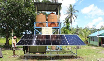 Papua Selatan dapat solar cell untuk kebutuhan listrik