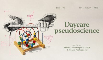 Pseudoscience tempat penitipan anak - Bekerja di Majalah Progress