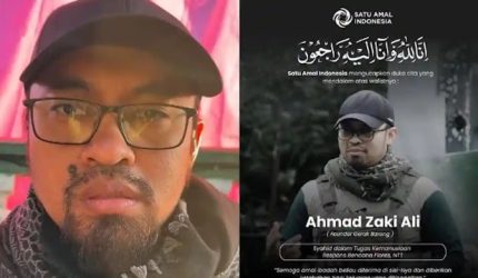 Relawan Ahmad Zaki Meninggal Saat Membantu di NTT, Postingan Terakhirnya Jadi Sorotan