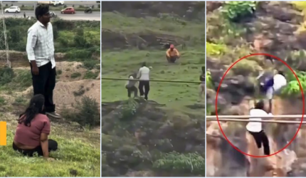 Tragedi di India: Ayah, Ibu, dan Anak Jatuh dari Tebing Kasus Ngoceh Cicilan iPhone
