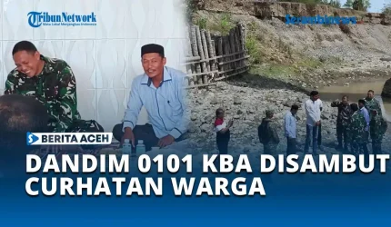 VIDEO Kunjungan Dandim 0101 KBA Disambut Warga Kuta Cot Glie Aceh Besar