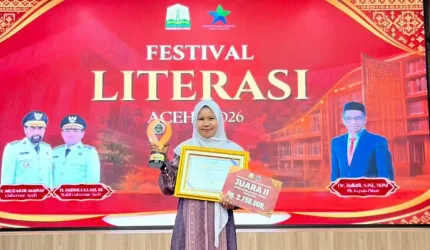 Video “Lentera Aneuk Meuh Jaya” Raih Juara 2 Lomba Konten Literasi Aceh 2026