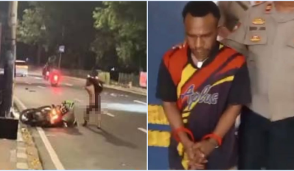 Viral Pria Telanjang Marah Pukul Pengendara di Lenteng Agung, Polisi: Mabuk, Dia Tidak Gila