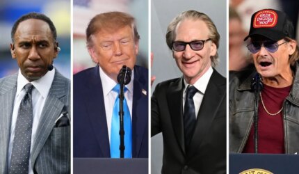 Trump menjamu Stephen A. Smith, Bill Maher, Kid Rock untuk makan malam